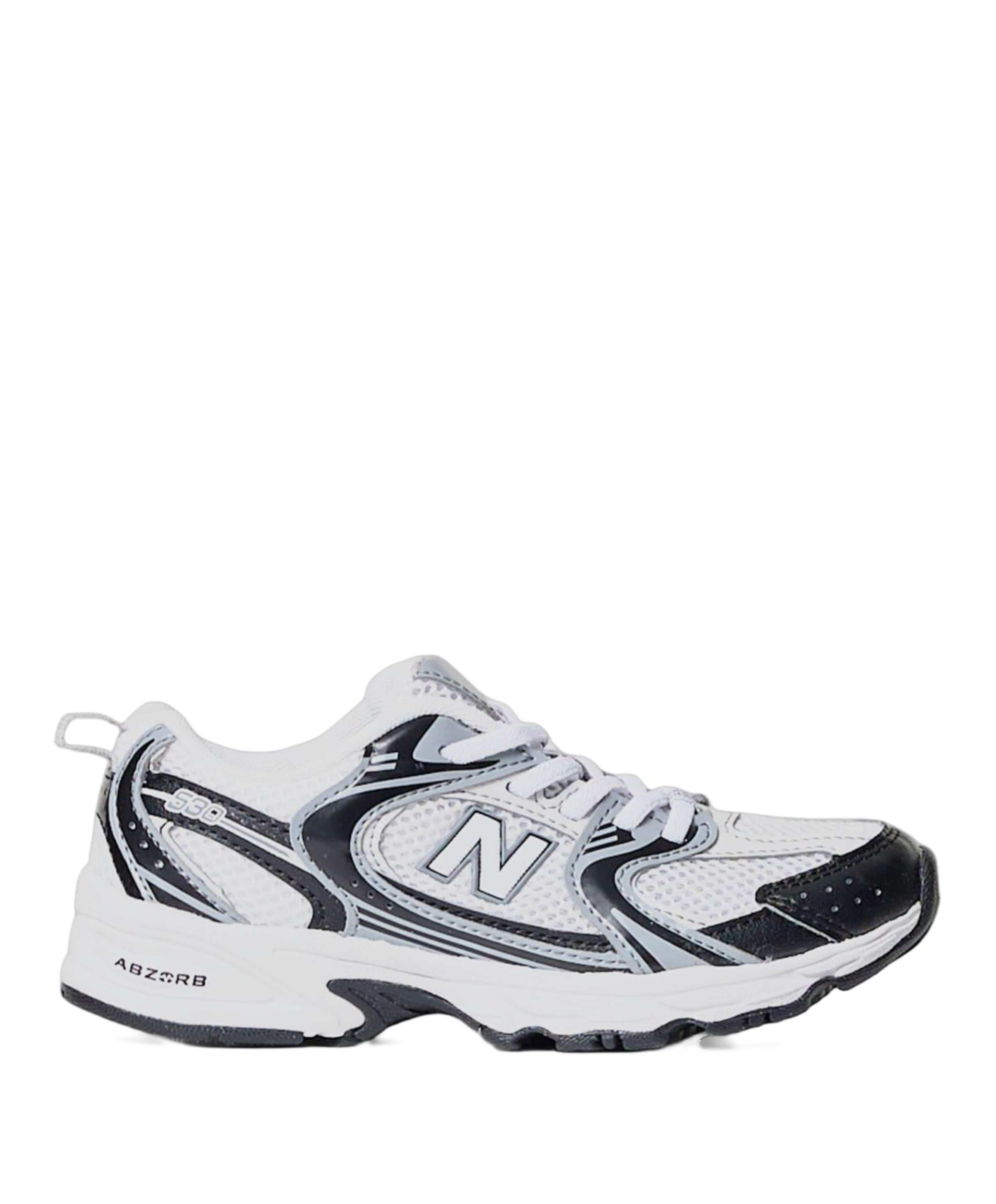 530 bungee lace uniseks sneakers  zwart