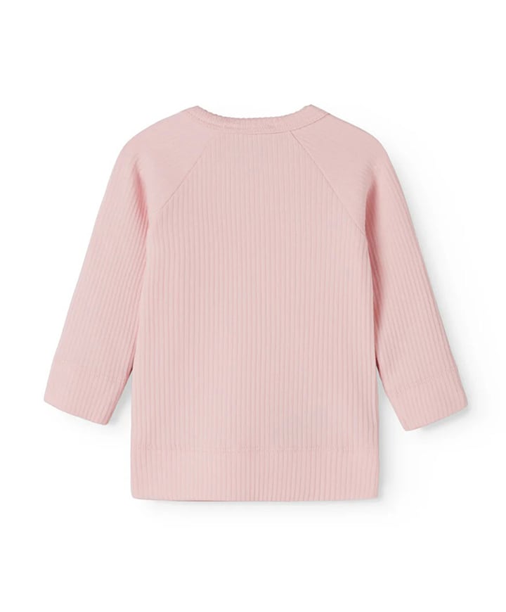 Uniseks longsleeve roze