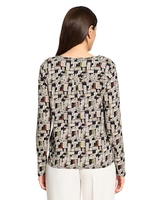 Dames longsleeve zwart