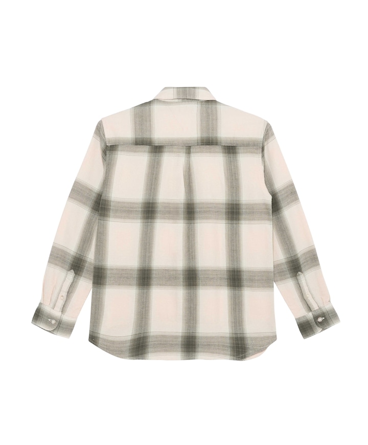 Jongens overhemd lange mouw groen