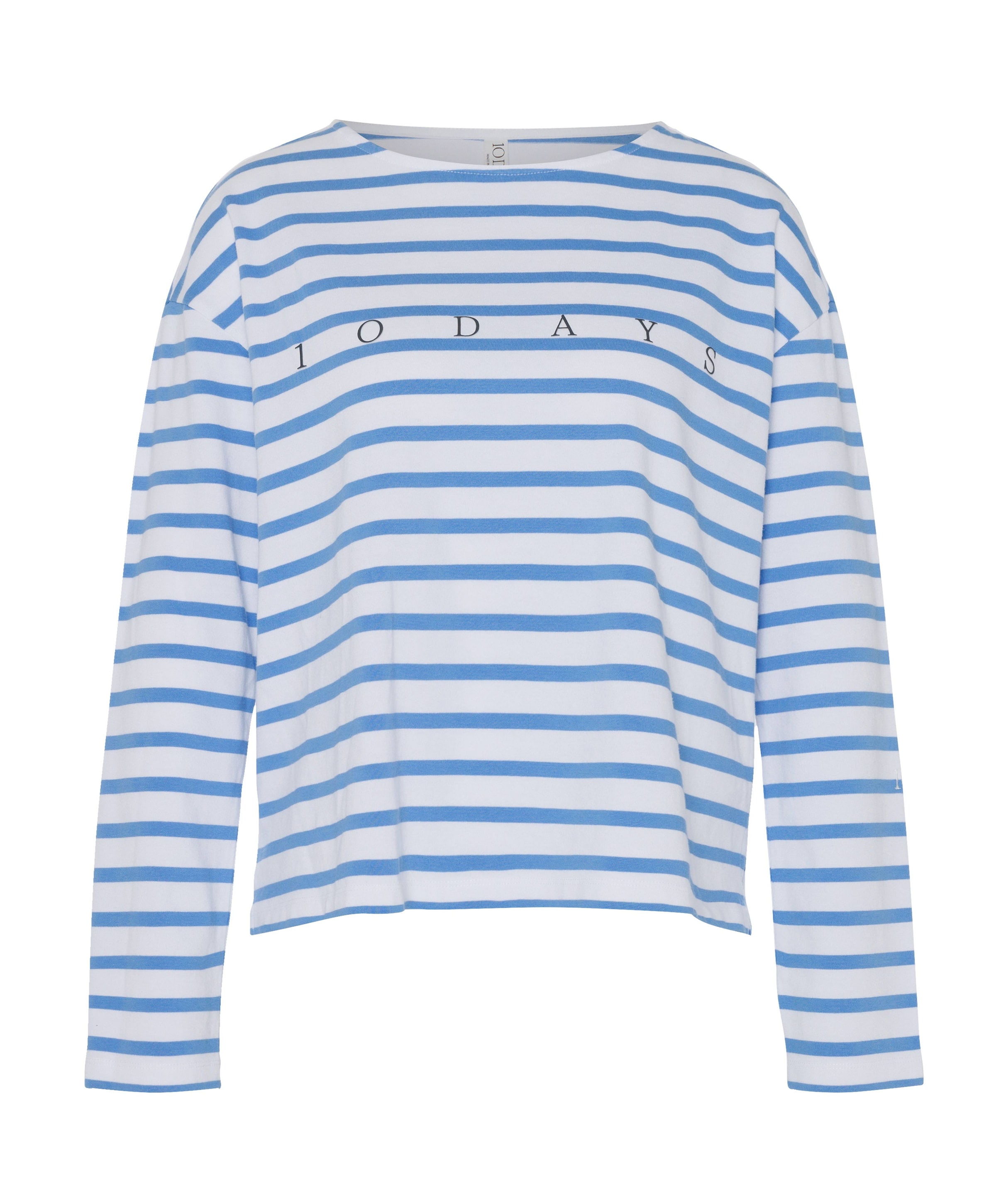 Dames longsleeve blauw