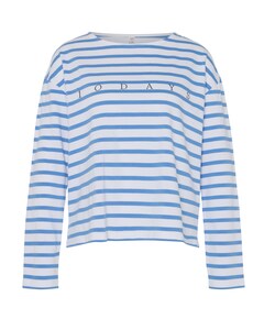 Dames longsleeve blauw