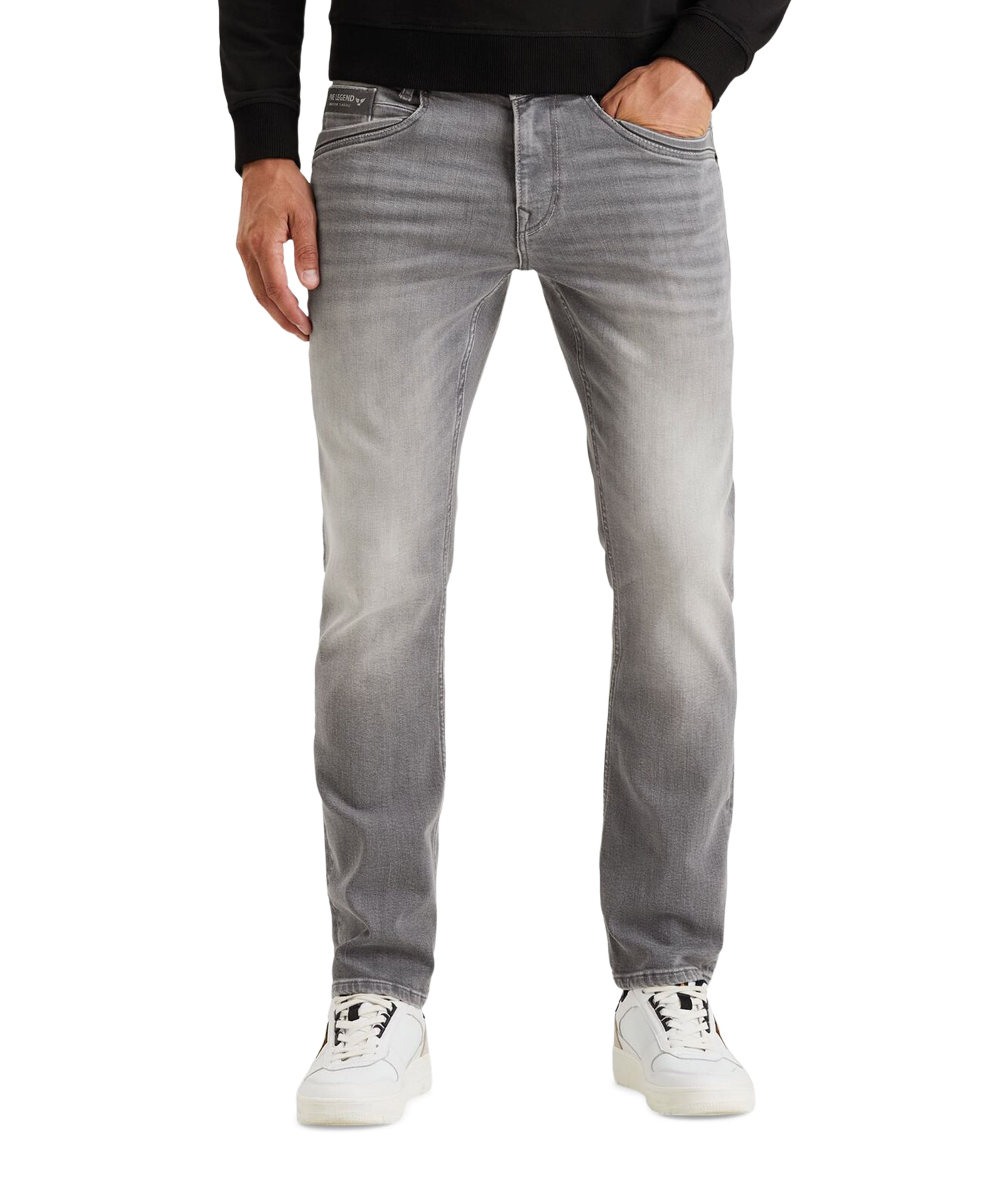SKYRAK TRUE STONE GREY heren jeans grijs