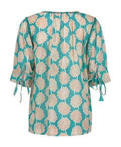 Dames blouse blauw