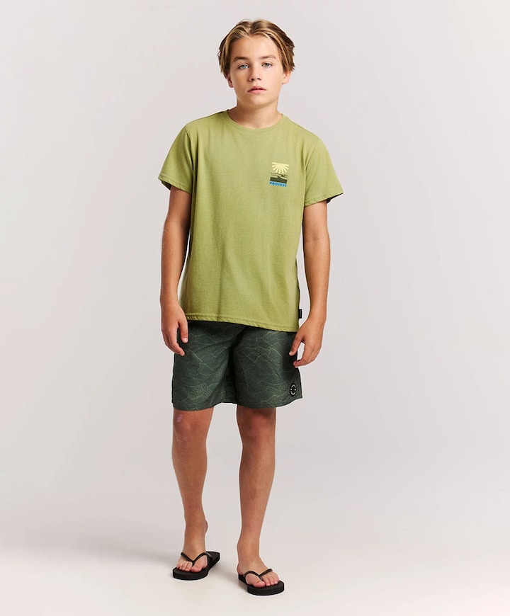 Jongens zwemshort groen