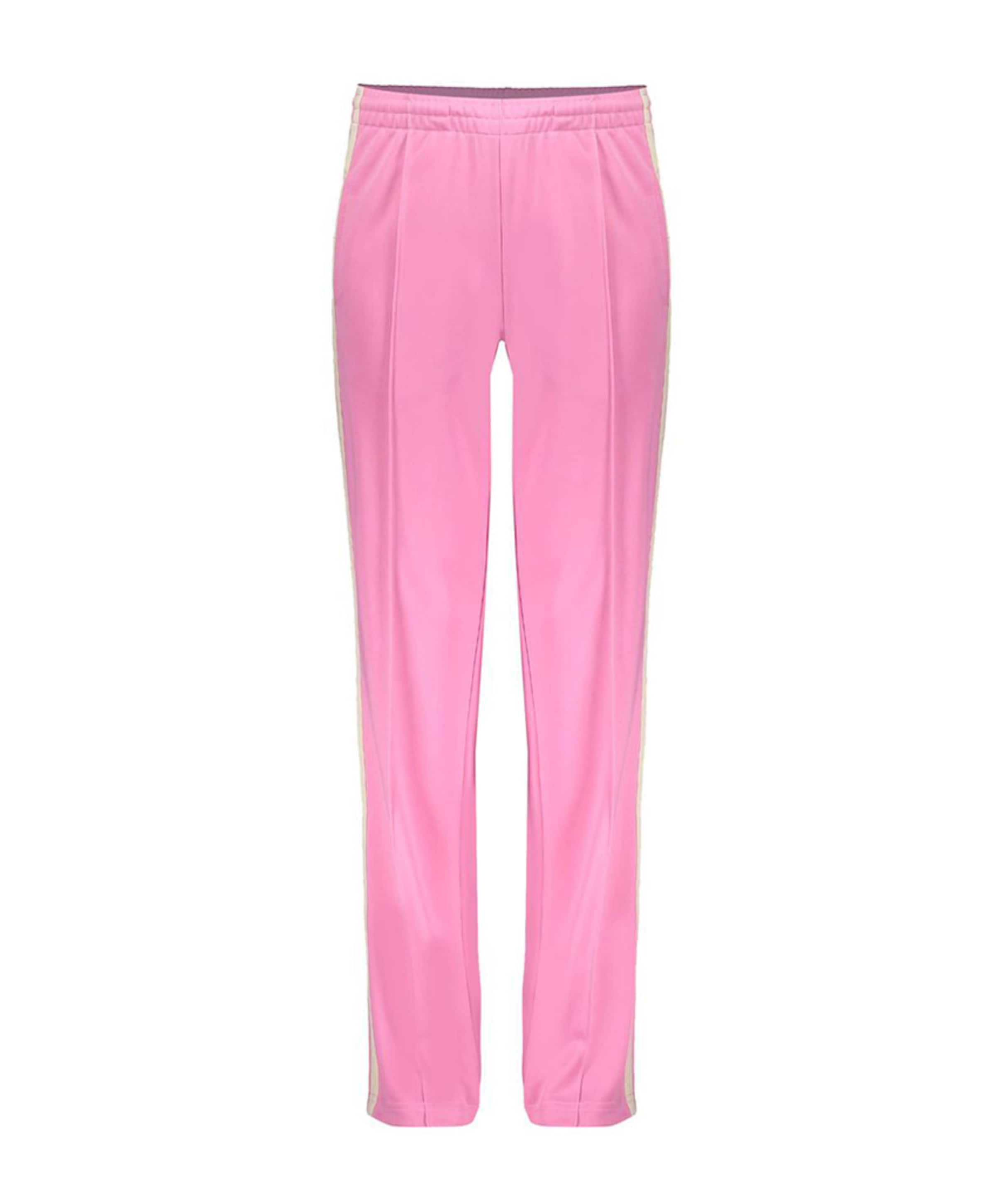 stripe meisjes broek roze