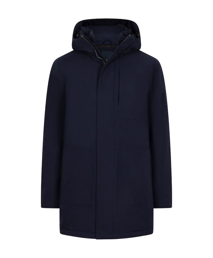 Heren jas blauw