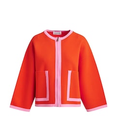 Dames vest oranje