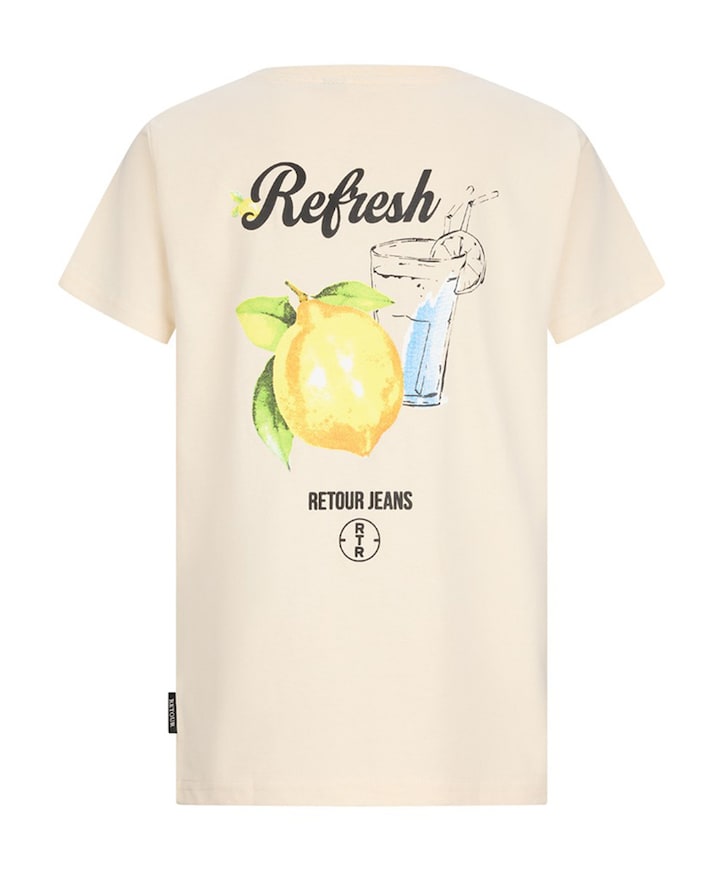 Jongens T-shirt beige