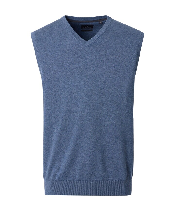 Heren spencer blauw