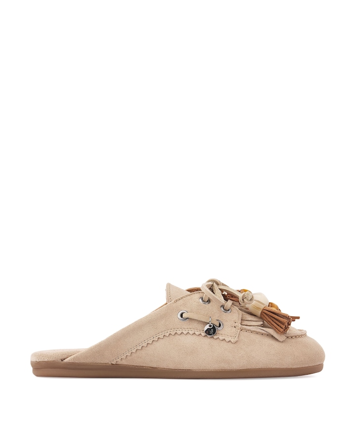 June Rhea dames clogs beige