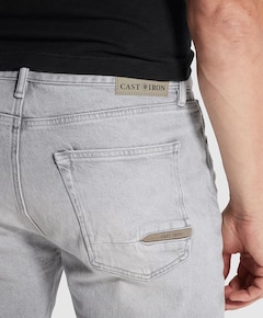 VALVER SHORTS WASHED SUMMER GREY heren korte broek grijs