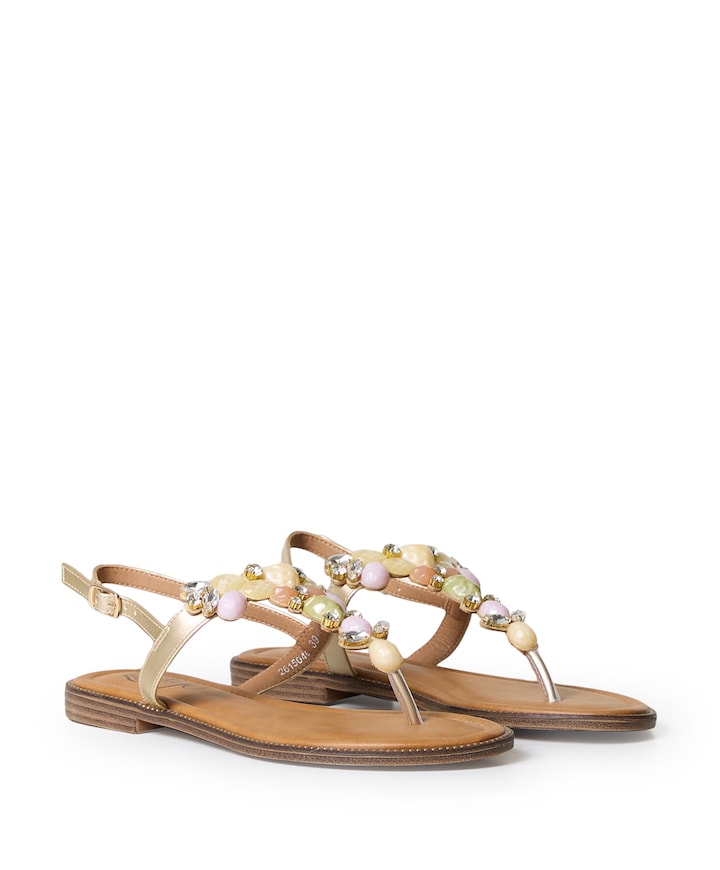 Zahara dames sandalen goud