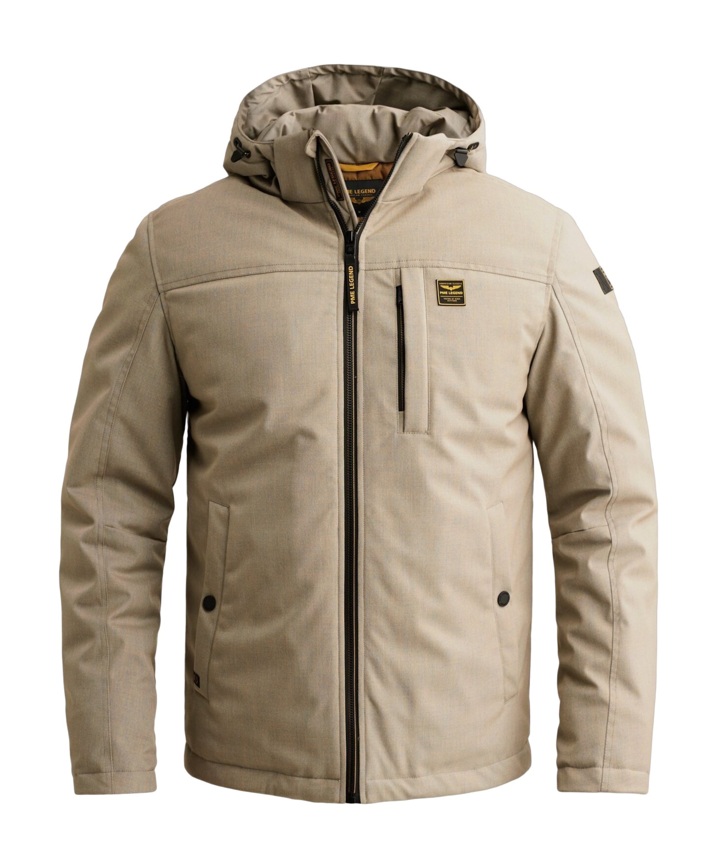 Heren jas beige