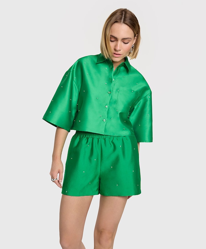Blouse groen