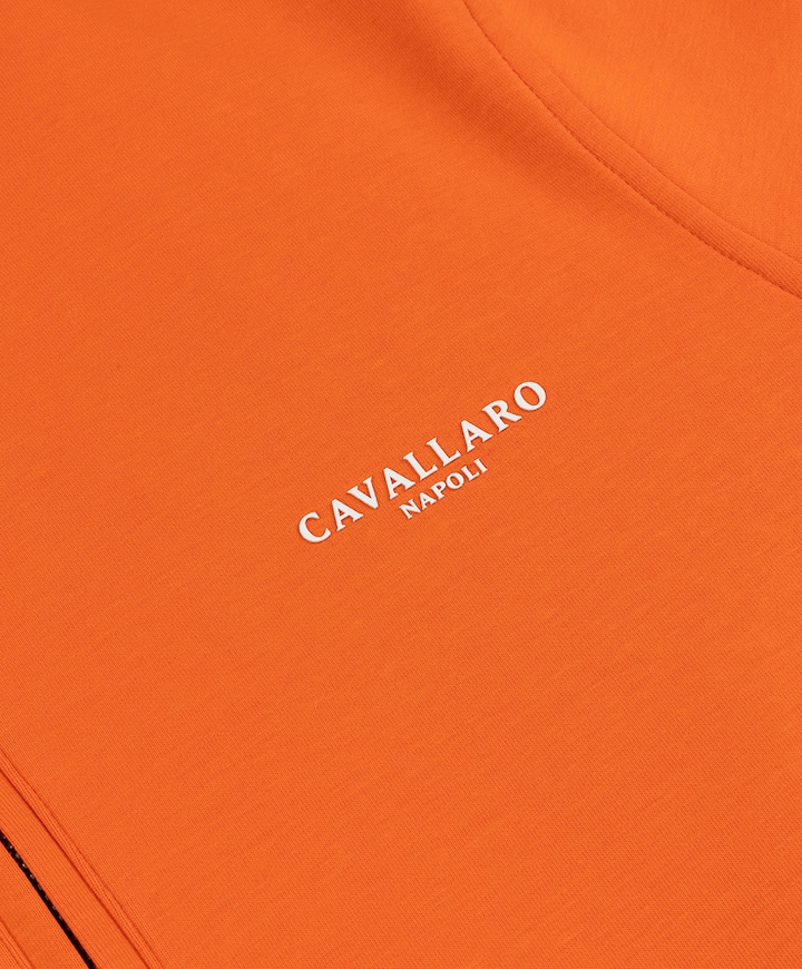 Heren vest oranje