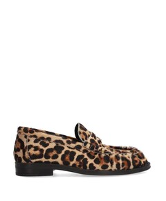 dames loafers bruin