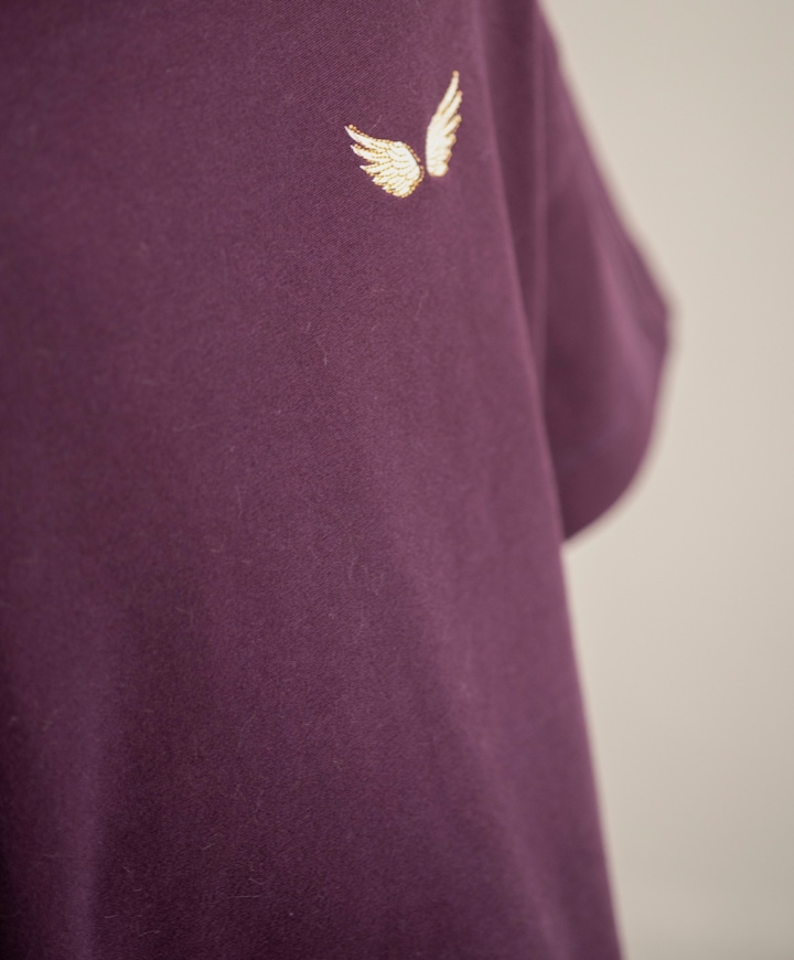 Meisjes T-shirt bordeaux