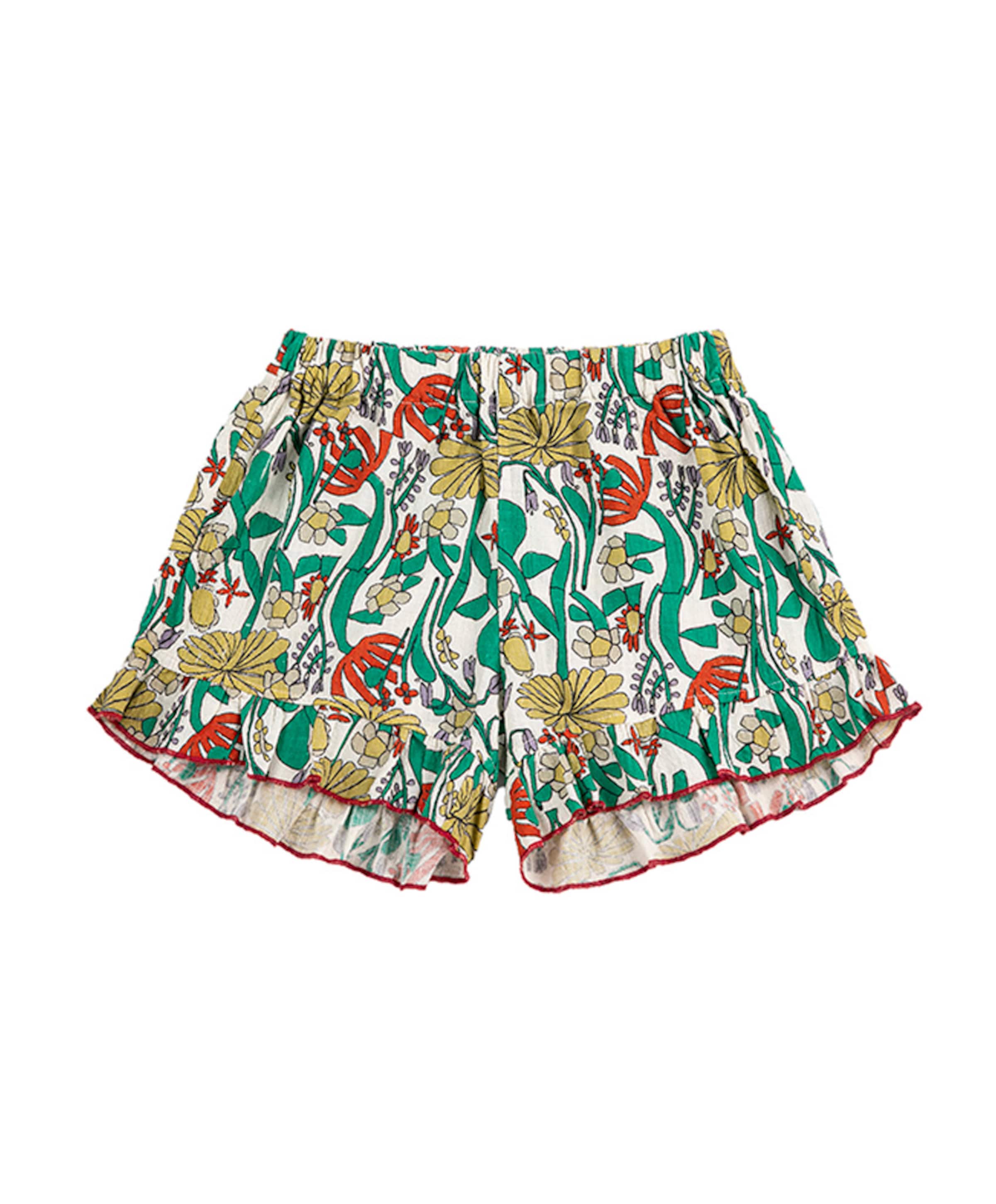 Color Herbalist all over woven meisjes korte broek multicolor