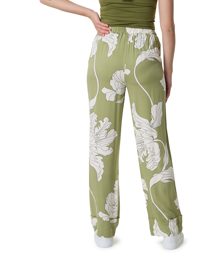 VIFLORENZA OA H/W PANTS groen
