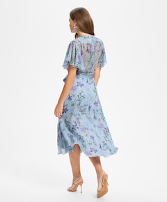 Dames jurk blauw