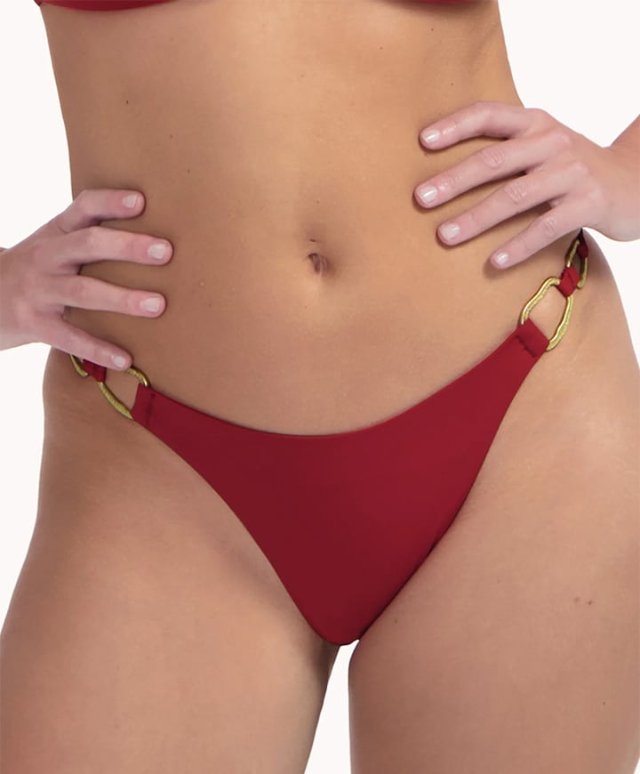 Dames bikinibroekje rood