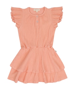 Meisjes jurk oranje