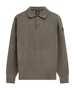 Heren polo bruin