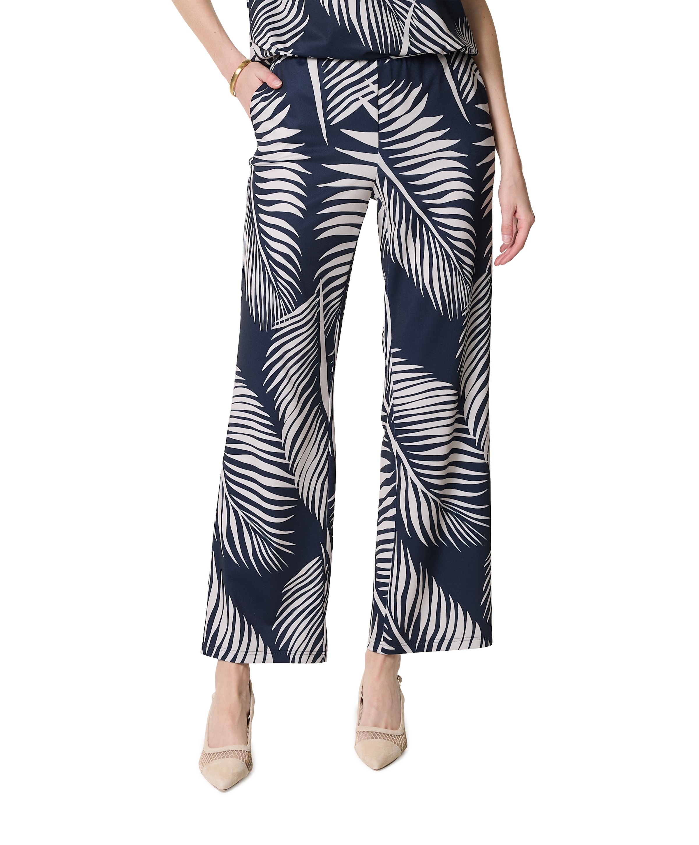 S62 dames broek blauw