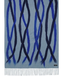 Dames sjaal blauw