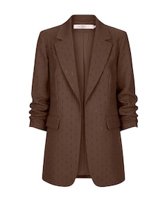 Dames blazer bruin