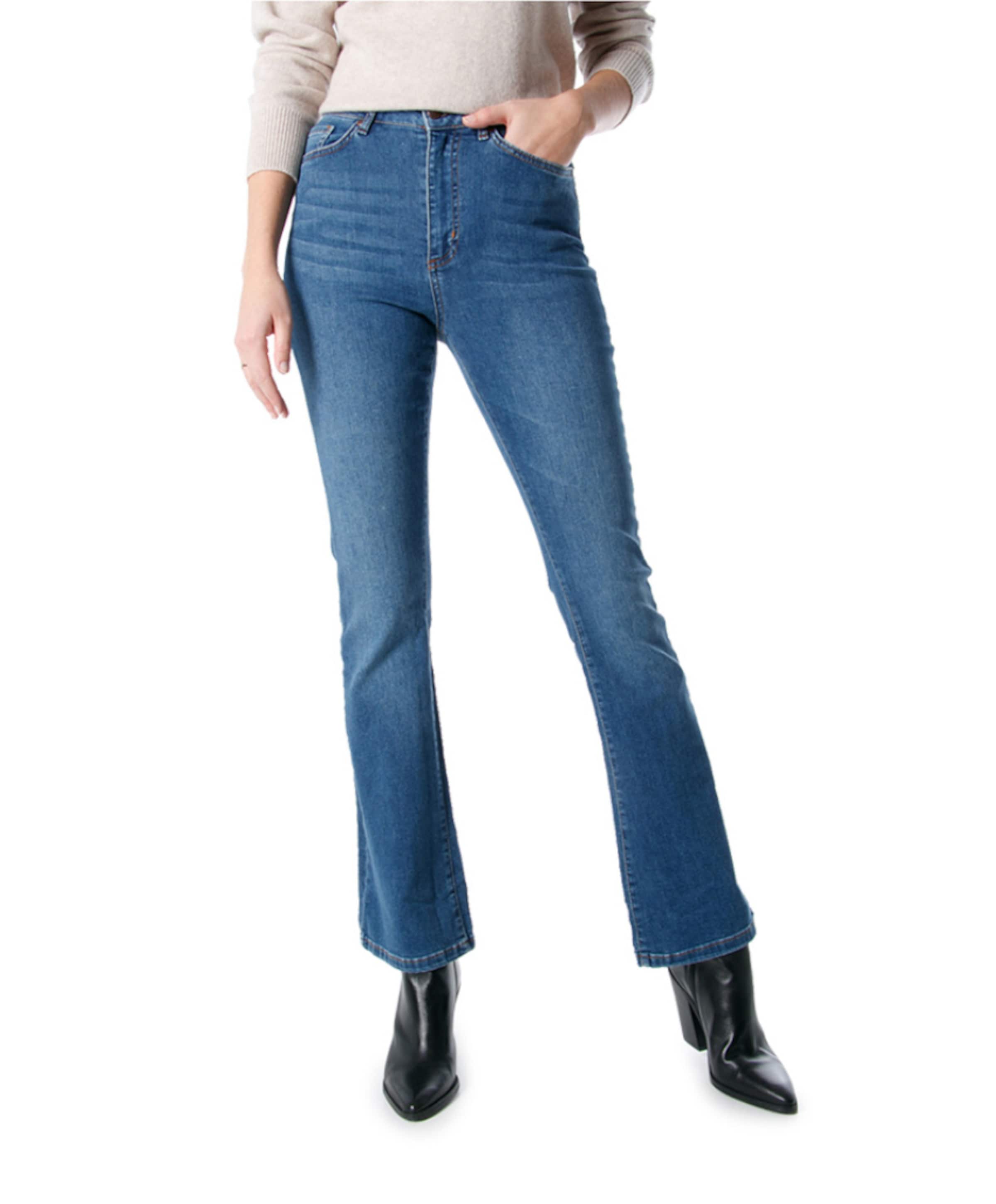 flair 5 pocket 31 inch jeans blauw