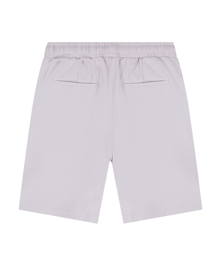 STAR RIBBED SWEAT SHORTS heren korte broek paars
