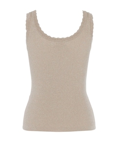 Dames top beige