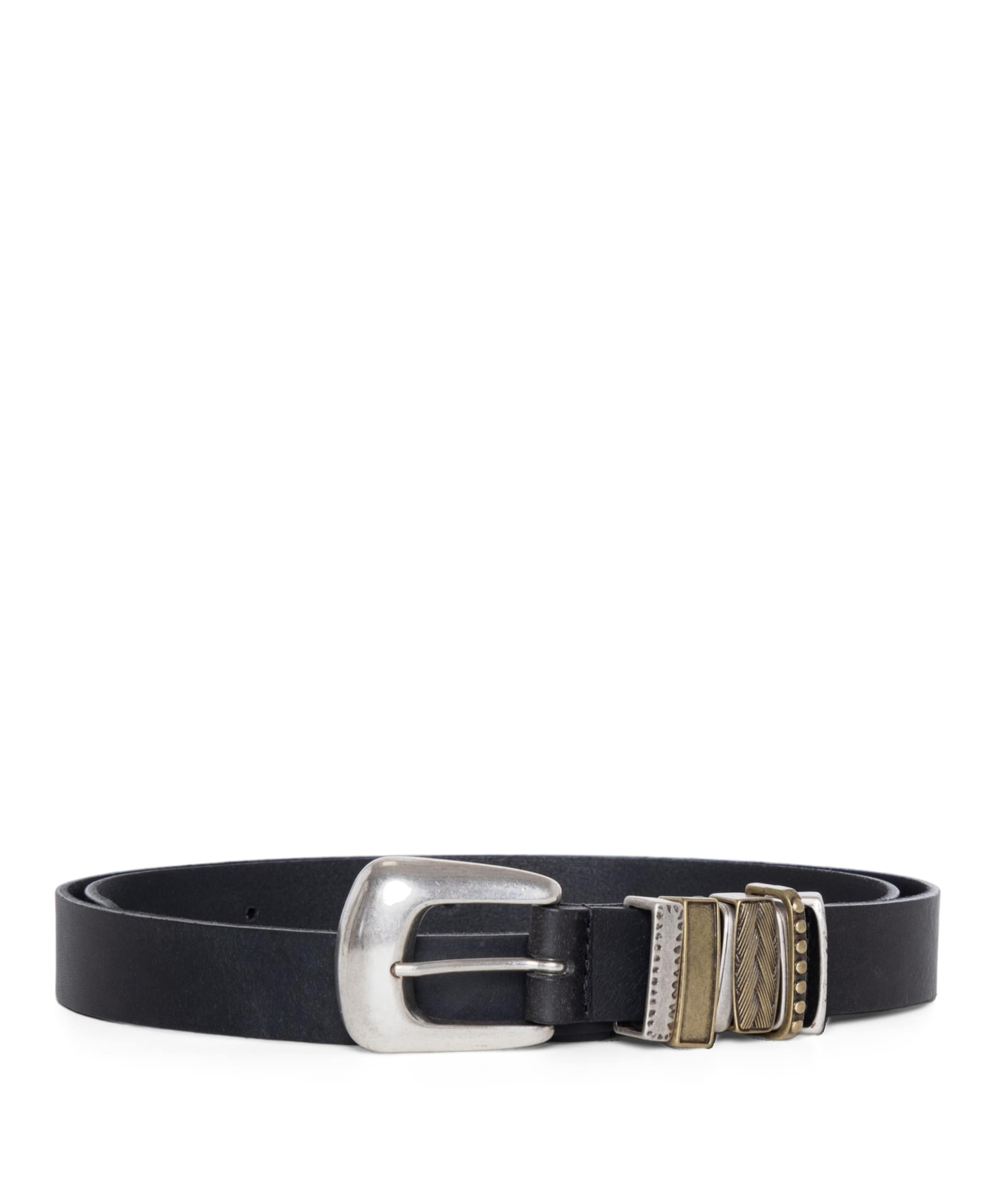 Dames riem zwart