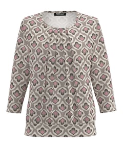 Dames blouse beige