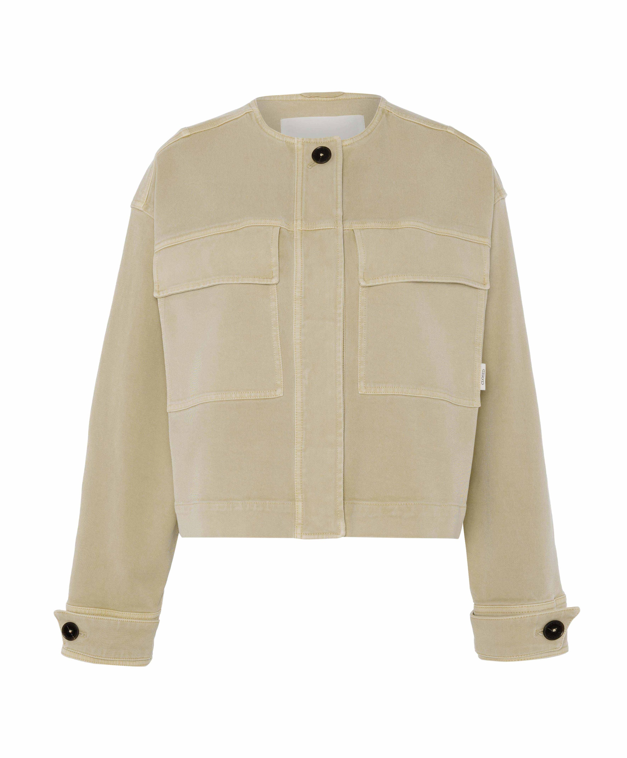 Dames spijkerjas  beige
