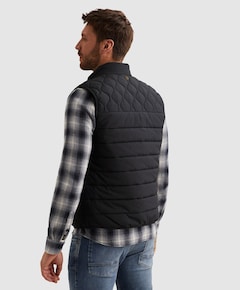 Heren bodywarmer blauw