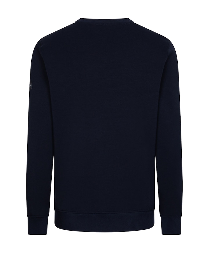 Heren sweater blauw