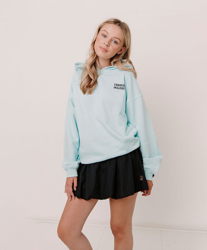 Meisjes hoodie blauw