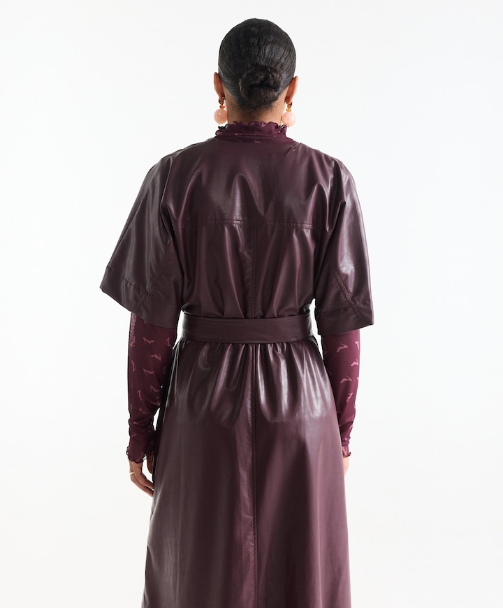 Dames jurk rood