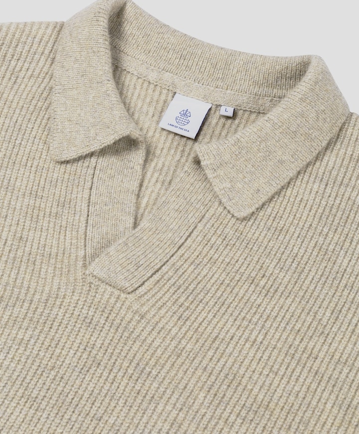 Heren trui beige