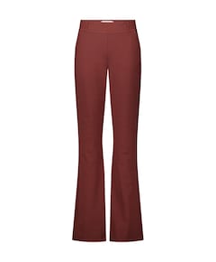 Flair bonded trousers dames broek bruin