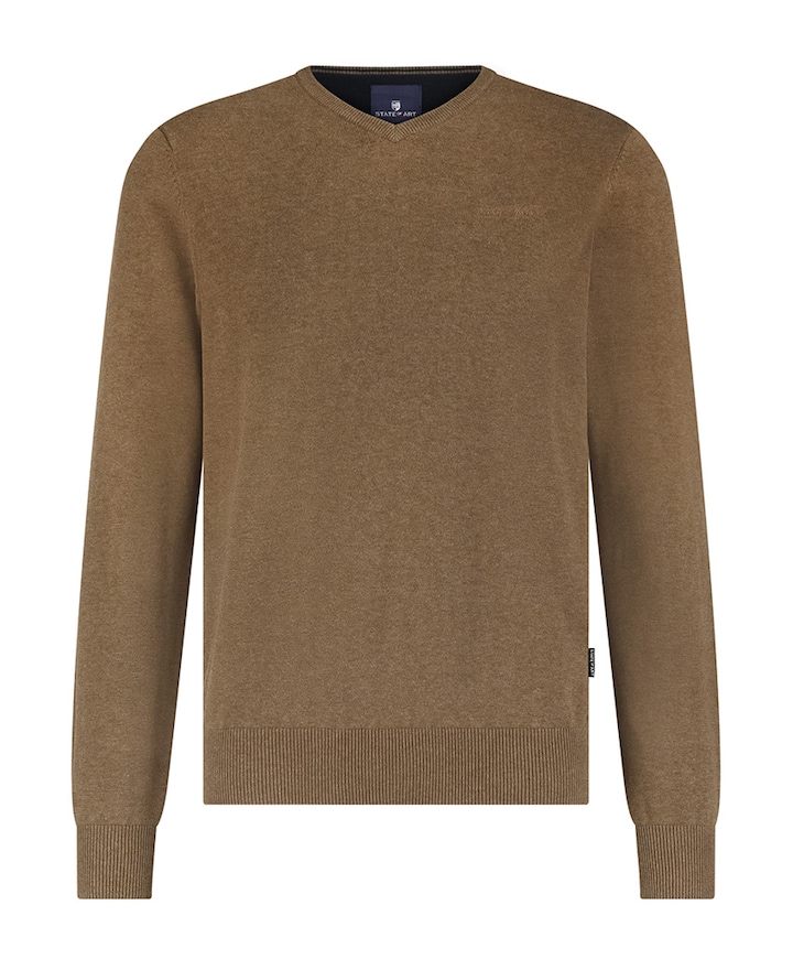 Heren trui bruin