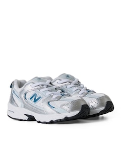 530 bungee lace uniseks sneakers  zilver