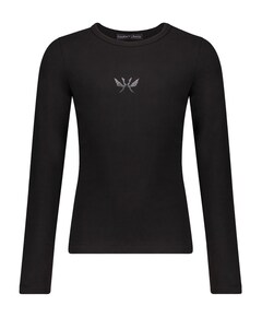 Meisjes longsleeve zwart