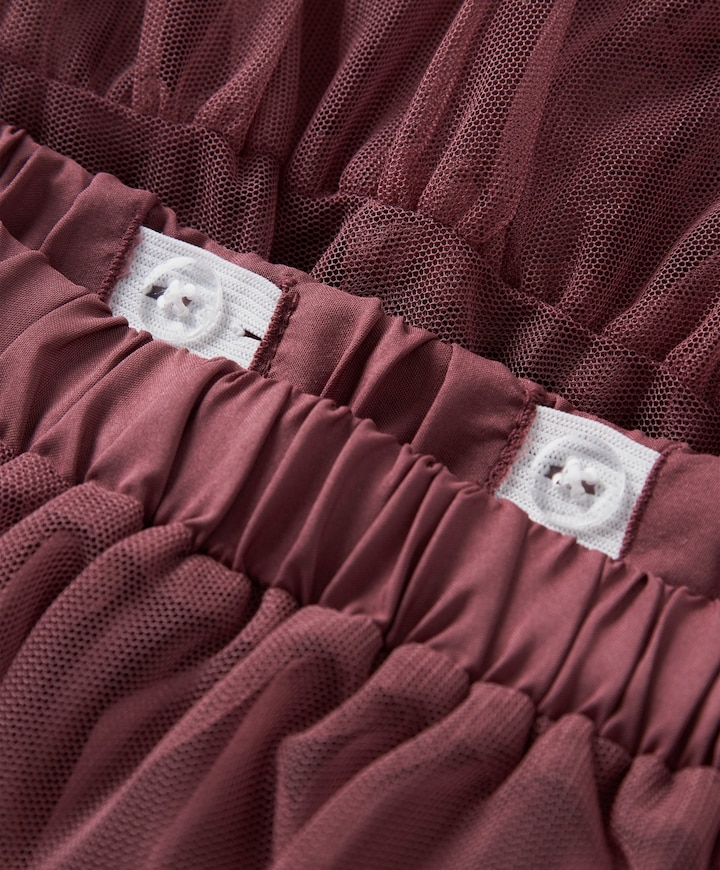 Meisjes rok bordeaux