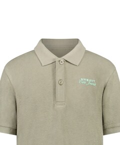 Jongens polo groen