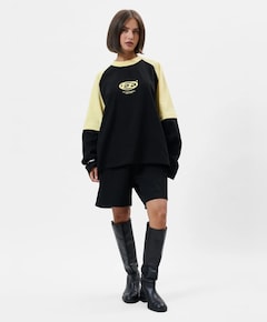 Uniseks longsleeve zwart