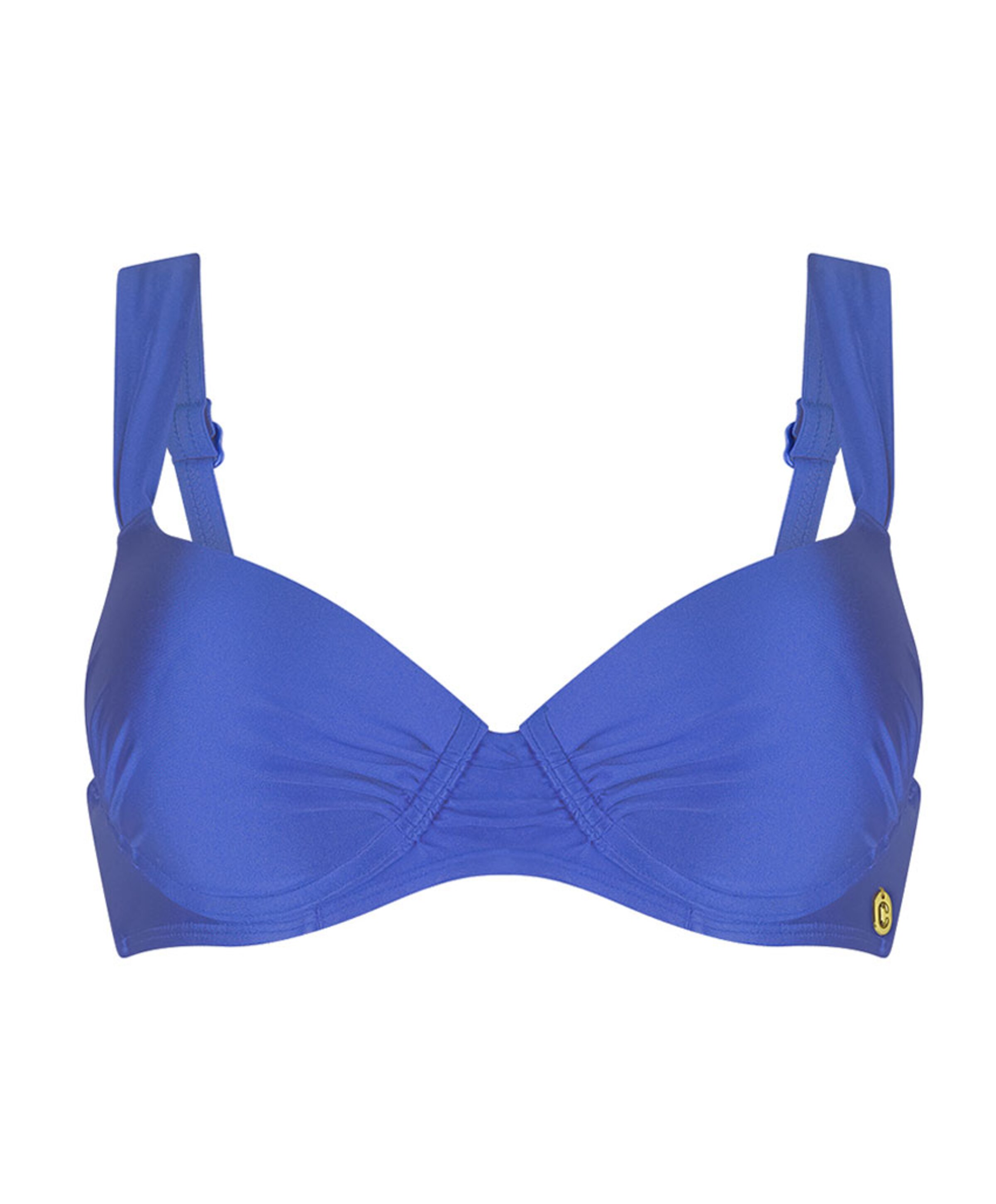 Dames bikinitop blauw